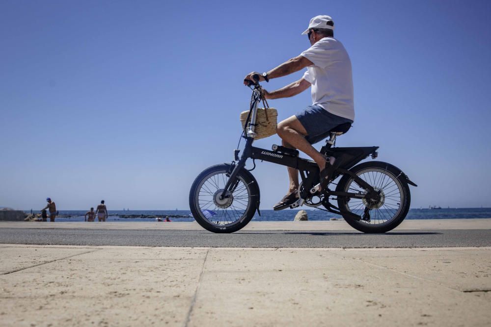 Los vehículos eléctricos personales, cada vez más habituales en Palma