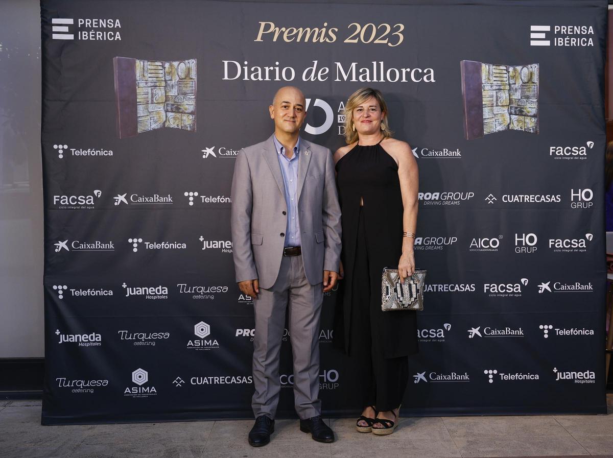 Antoni Salas, alcalde de Costitx; y Neus Serra, secretaria general de Felib.