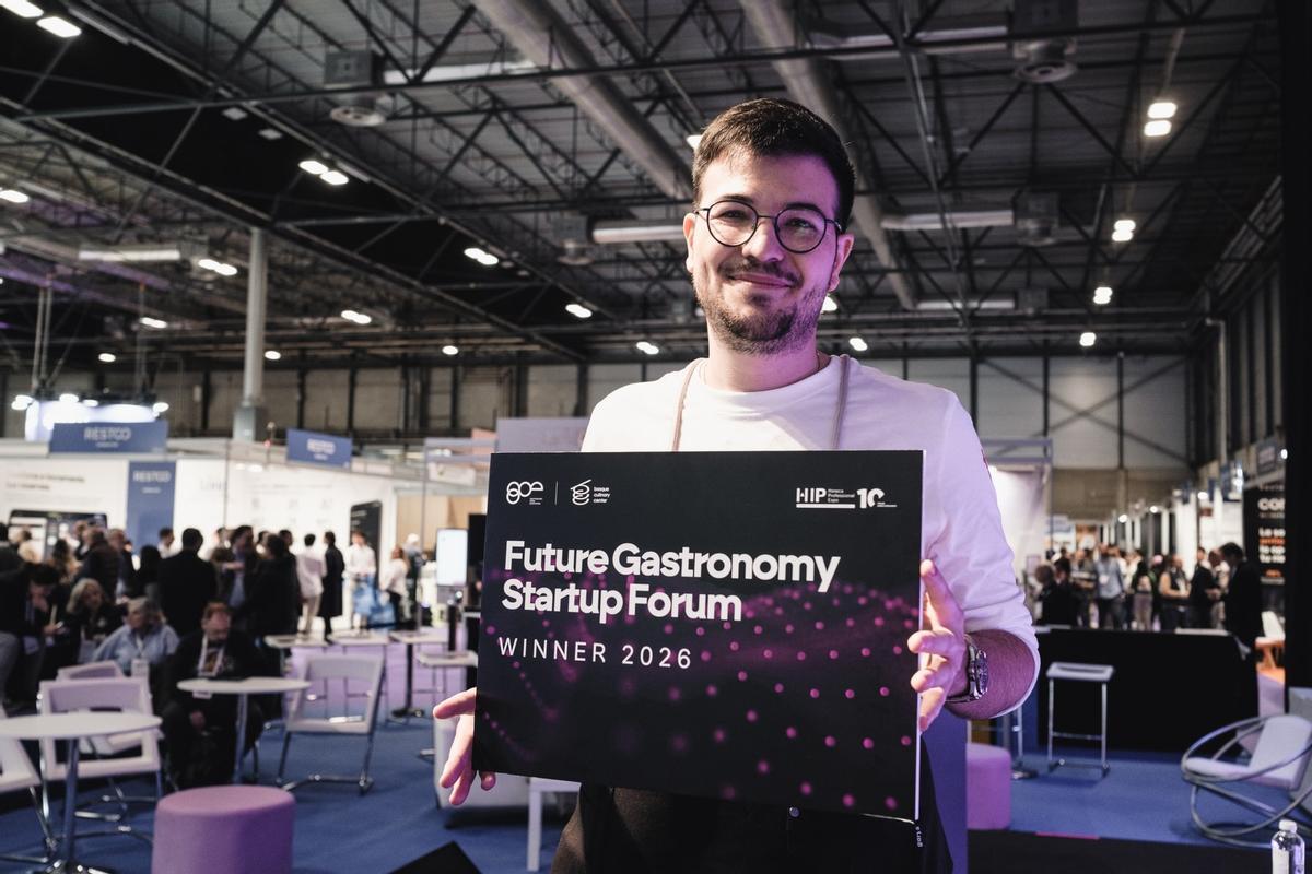 Samuel Carrillo, ganadora del Future Gastronomy Startup Forum
