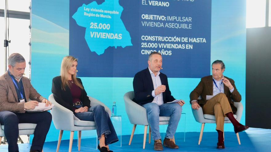 Joaquín Segado denuncia "el bloqueo de PSOE y Vox a la vivienda" en la Región