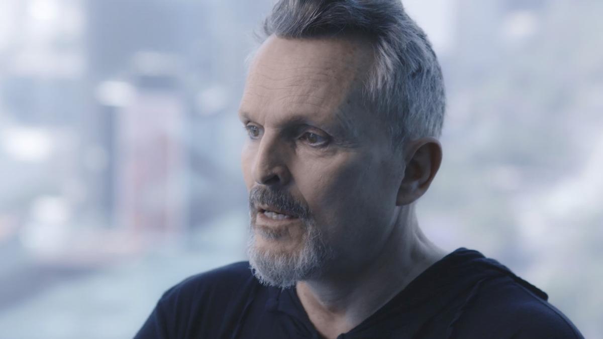 Miguel Bosé, durante su entrevista para 'Lo de Évole'