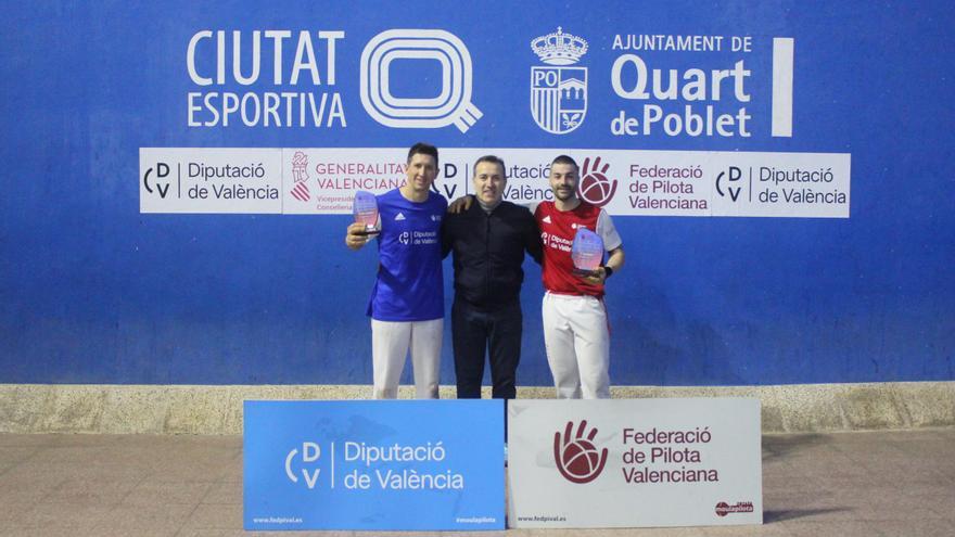 Quart de Poblet completa unes grans finals de frontó al 4 i mig