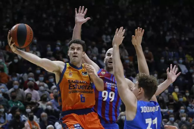 Partido Valencia Basket- Barcelona