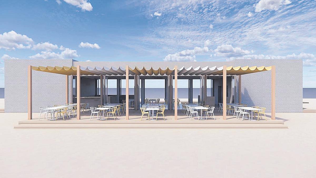 So sollen die neuen Strandbuden in Port d'Alcúdia aussehen.