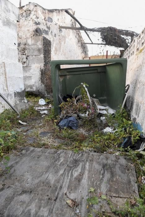 SUCESOS. MARZAGAN. LAS PALMAS DE GRAN CANARIA. Incendio y posterior fallecimiento de un hombre en una infravivienda de el Barrio de Marzagan.  | 26/03/2019 | Fotógrafo: Juan Carlos Castro