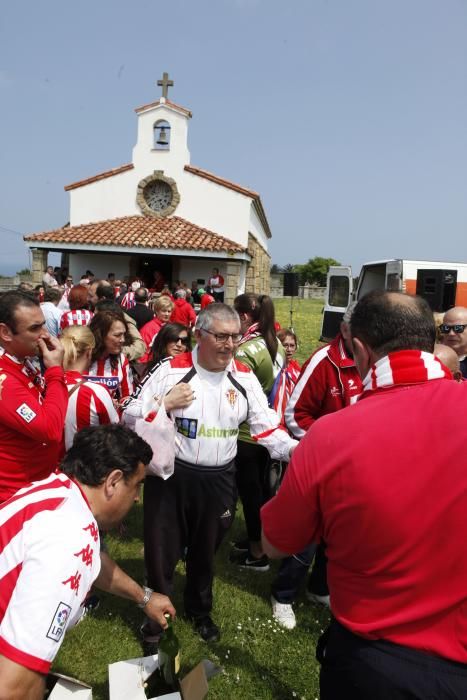 Peñas sportinguistas en La Providencia