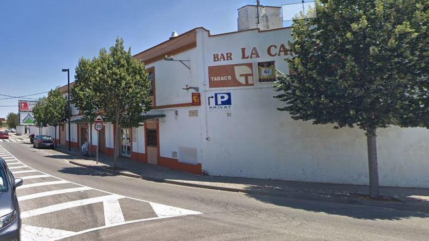 Façana de l&#039;estanc bar la Campinya de Figueres.