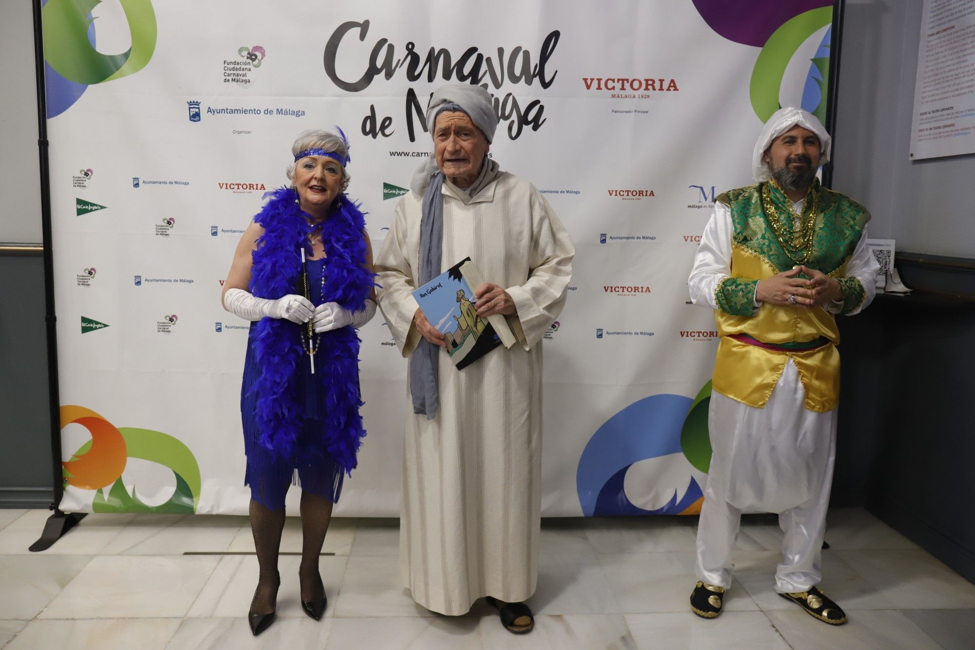 El Cervantes se disfraza para la final del COAC de Málaga 2022