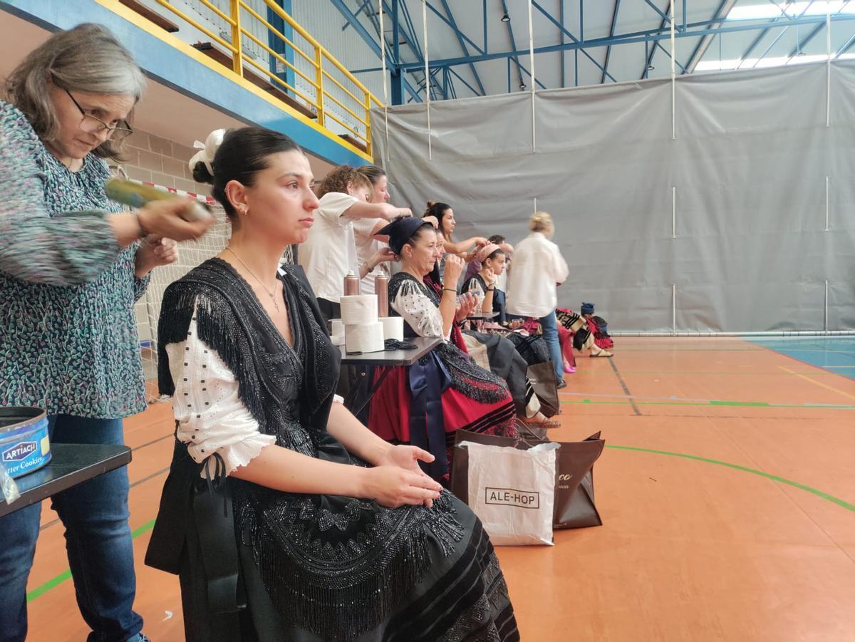 El ritual del traje de aldeana