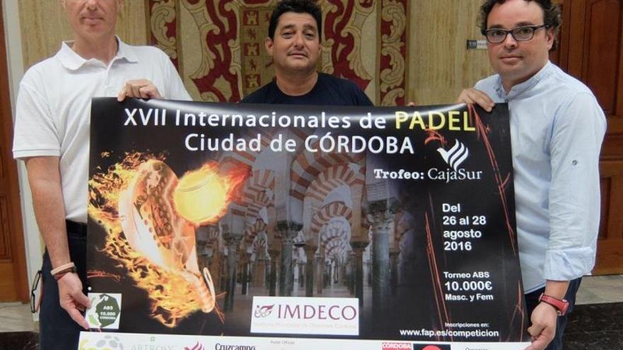 Los Internacionales Ciudad de Córdoba de Pádel Trofeo Cajasur formarán parte del circuito andaluz