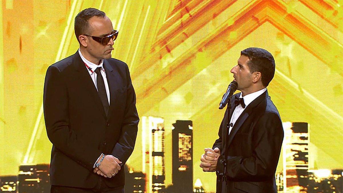 Risto Mejide y David García, su pase de oro en 'Got Talent 5'