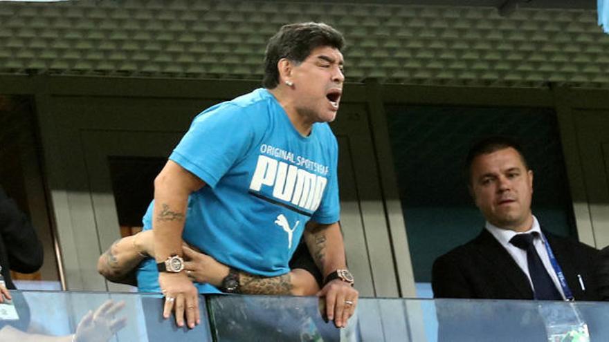 Maradona habla sobre su estado de salud