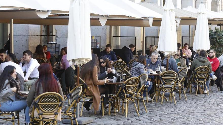 Una terrassa de Girona