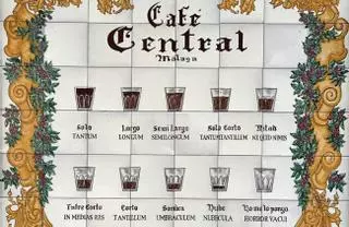 El legado del Café Central: así se piden los cafés en Málaga