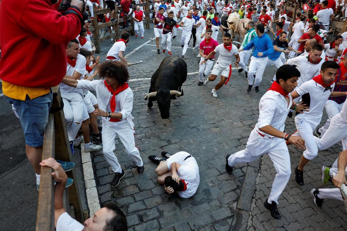 Running of the Bulls in Pamplona