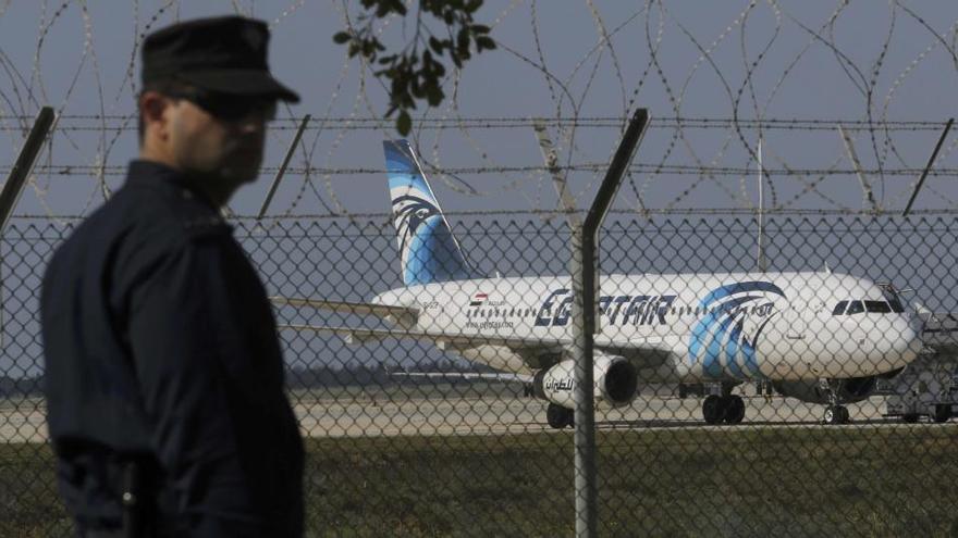 Detingut el segrestador de l&#039;avió d&#039;Egyptair a Xipre