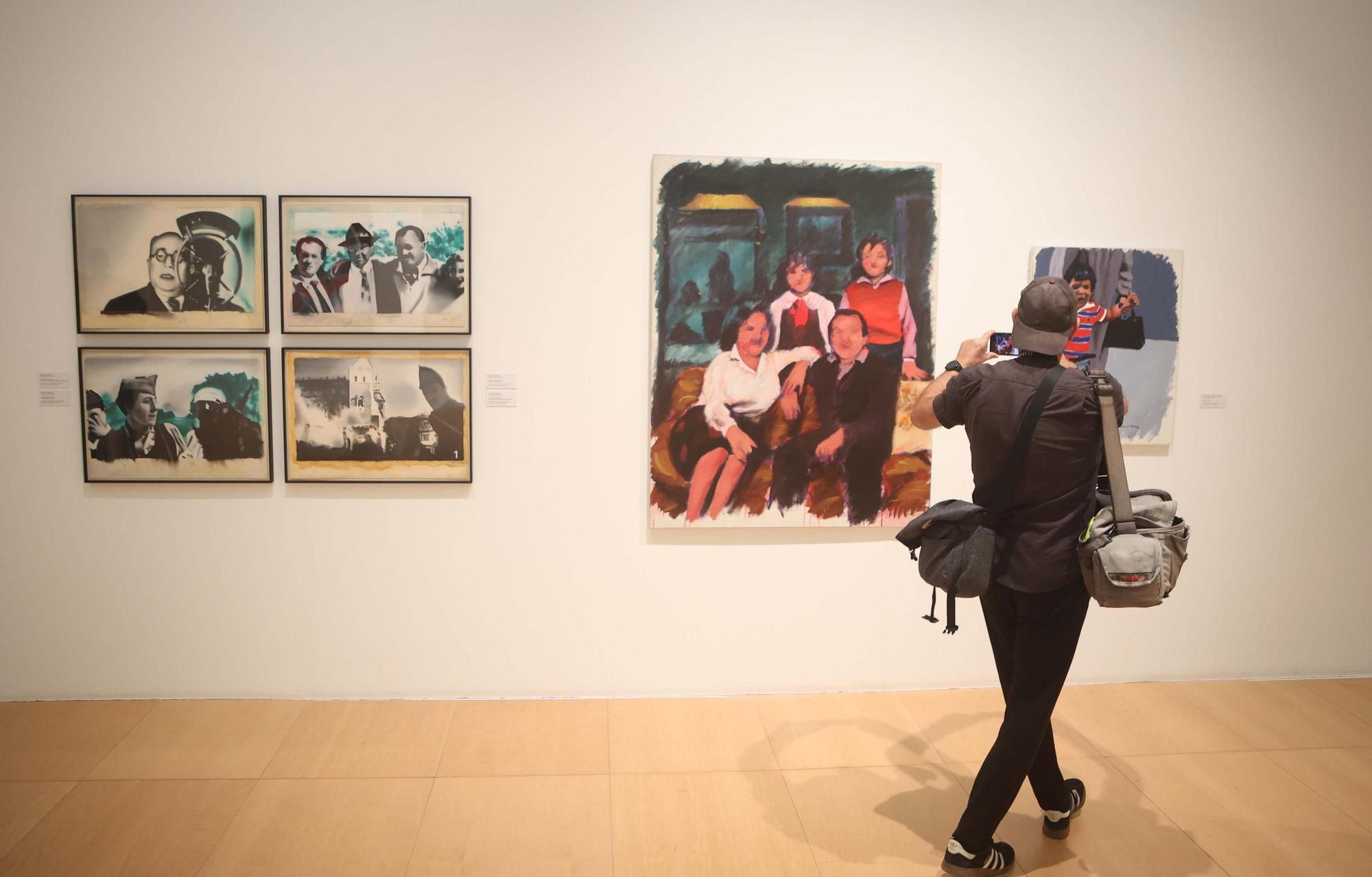 Inauguración de la exposición 'Compromiso con el arte' en A Coruña