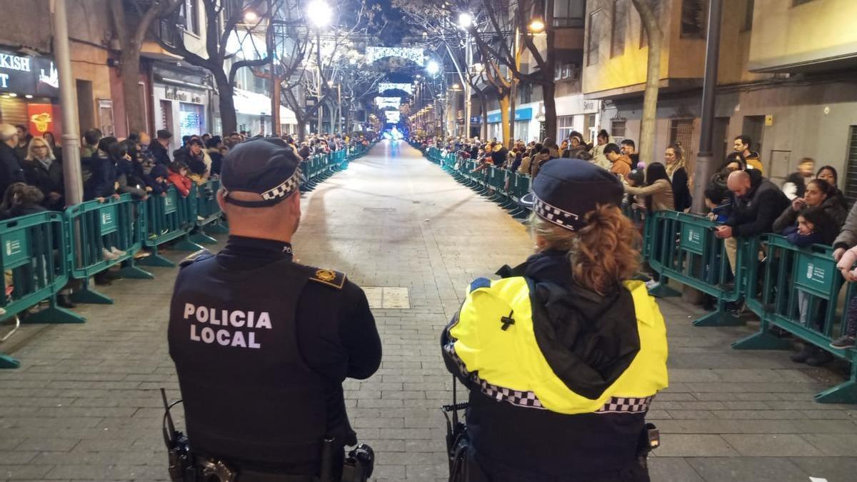 Un acto de las fiestas navideñas en San Vicente