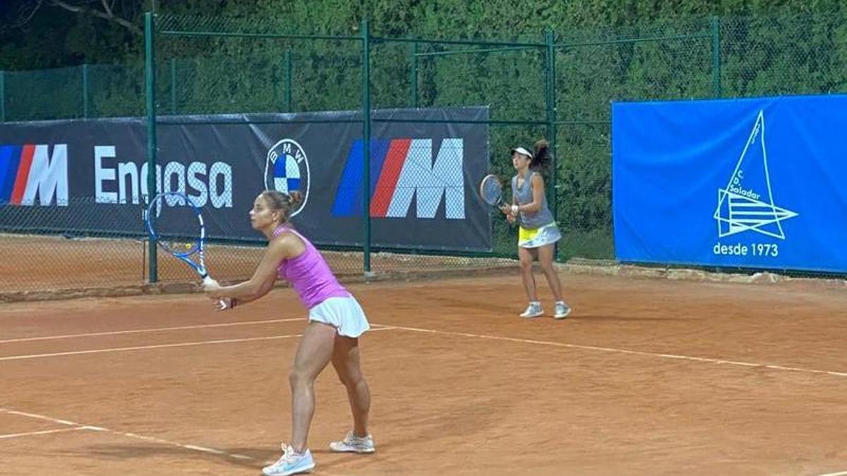 Jugadoras sub-18 en el ITF Junior J5 del CD Saladar en la primera edición de 2021