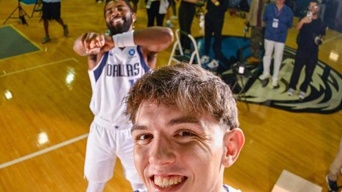 Una superestrella de la NBA apadrina a De Larrea