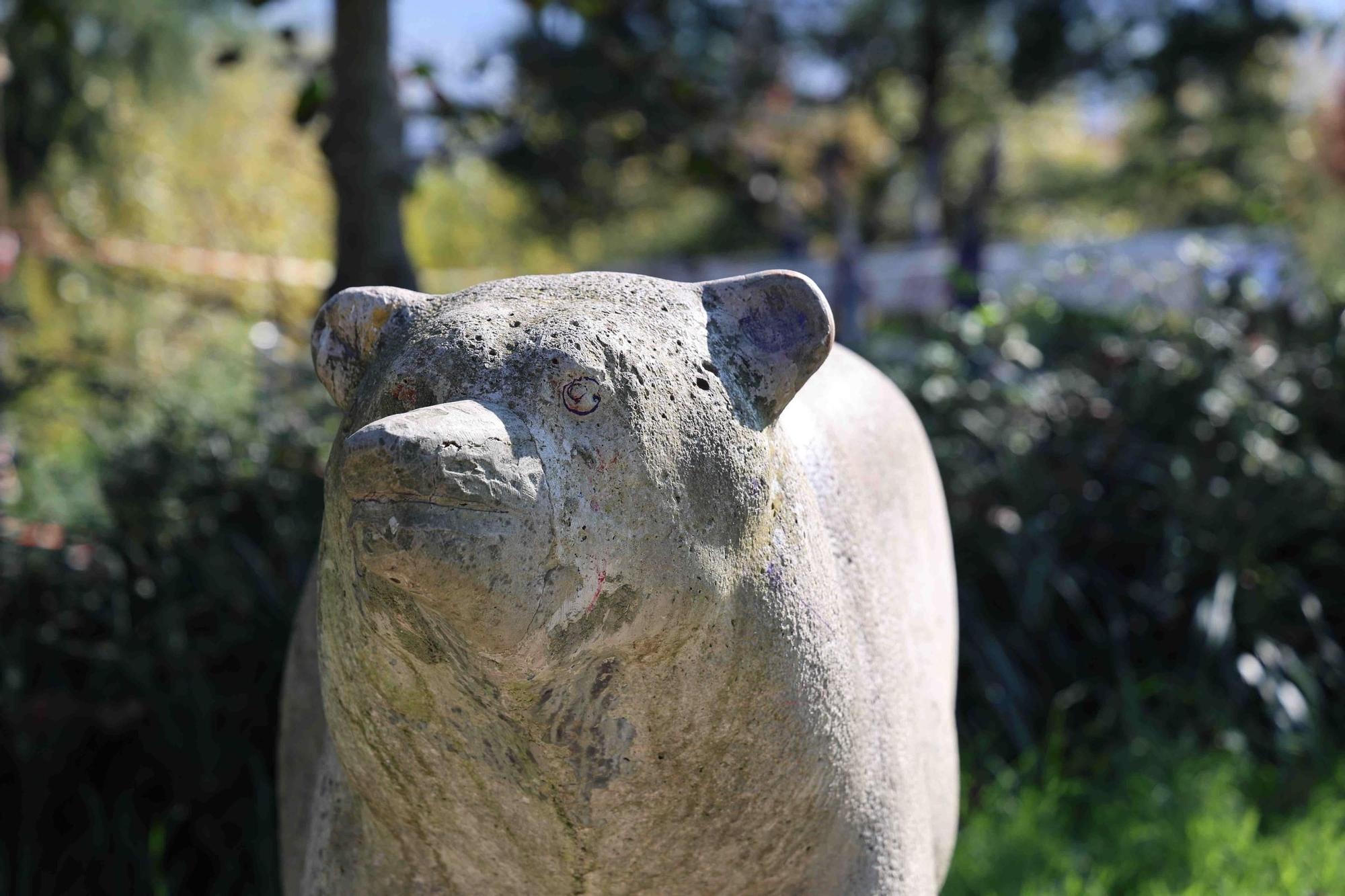 Los moradores de piedra de O Castro: una galería de arte al aire libre