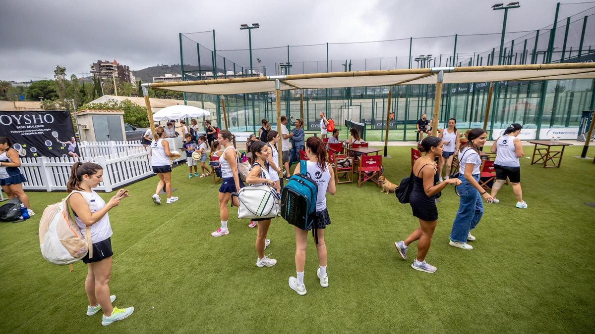 Ambiente en el Women Pádel Oysho en el Clubd e Polo de Barcelona.