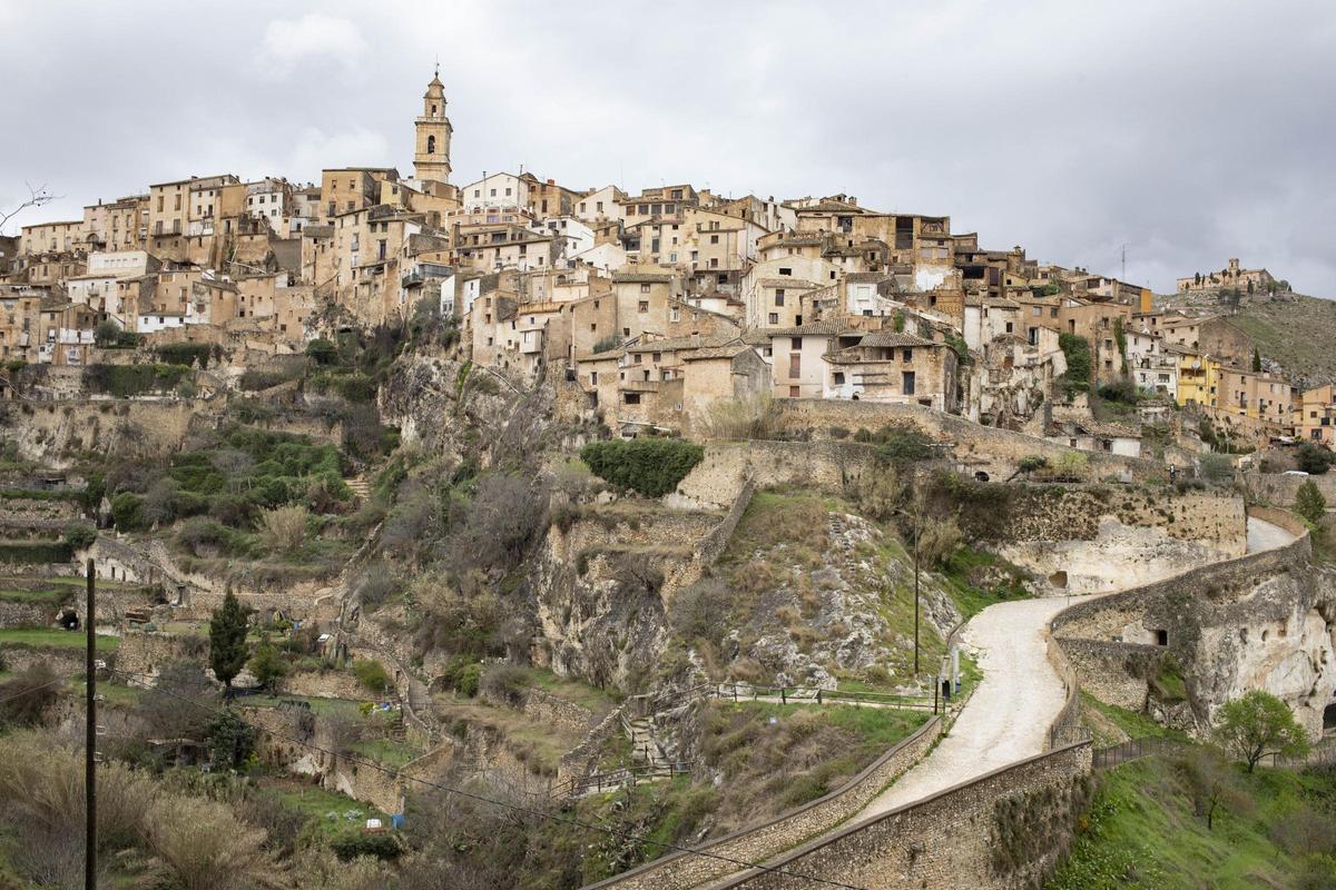 Vista panorámica de Bocairent.