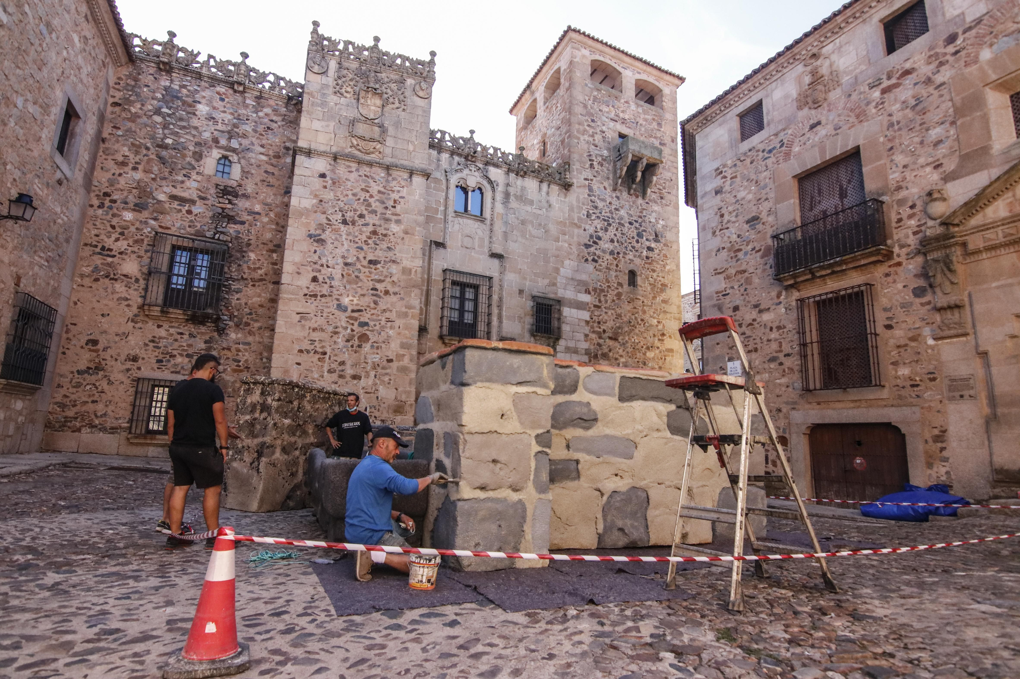 El rodaje de la precuela de 'Juego de tronos' en Cáceres, en imágenes