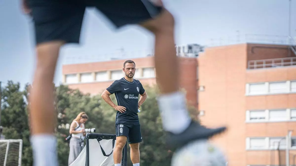 Marc Ballester, entrenador del Badalona Women: "Si las jugadoras se marchan de la Liga F es por algo; tienen motivos para hacerlo"