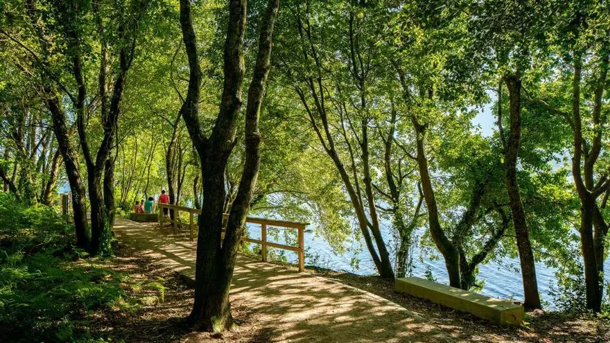 Poio revalida sus cuatro senderos azules