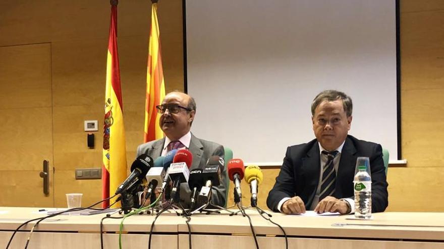 Jesús M. Barrientos i Fernando Lacaba a l&#039;Audiència de Girona