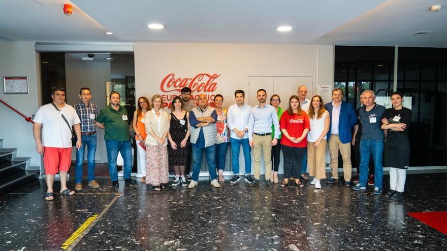 23 restaurantes de la Reserva de la Biosfera As Mariñas Coruñesas e Terras do Mandeo en la planta de Coca-Cola.