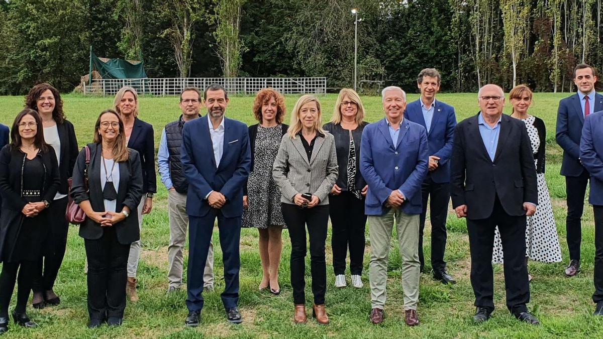 Representants de les organitzacions empresarials territorials de Catalunya.  | FOEG