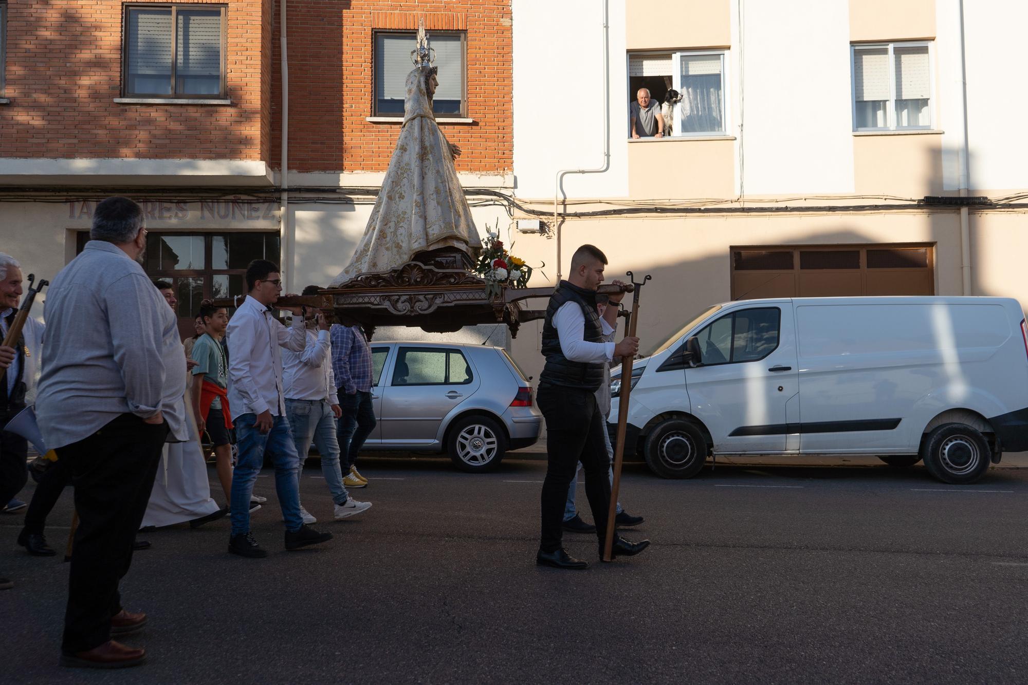 Procesión de San Isidro Labrador en Zamora capital