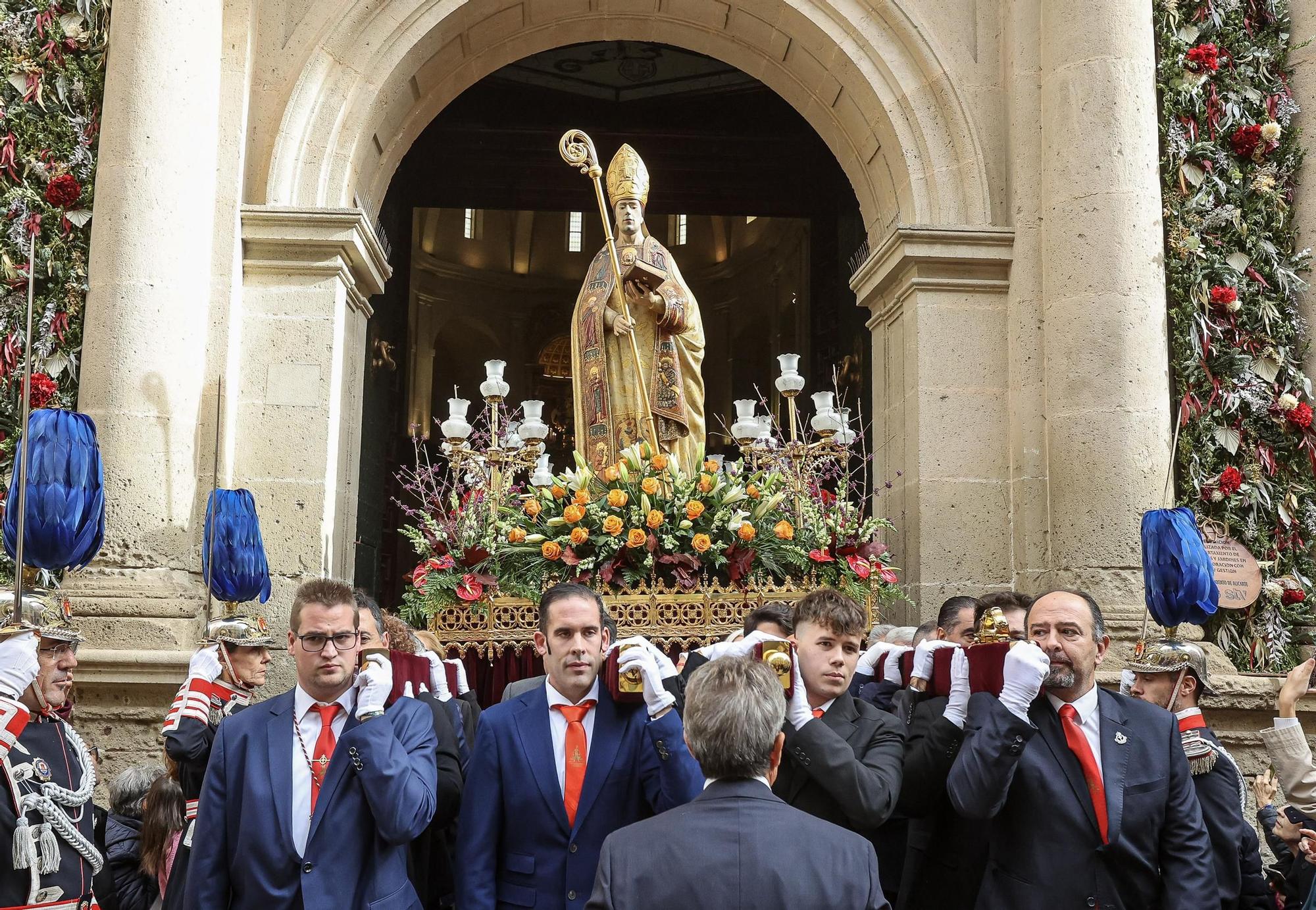 Procesión en honor San Nicolás patrón de Alicante