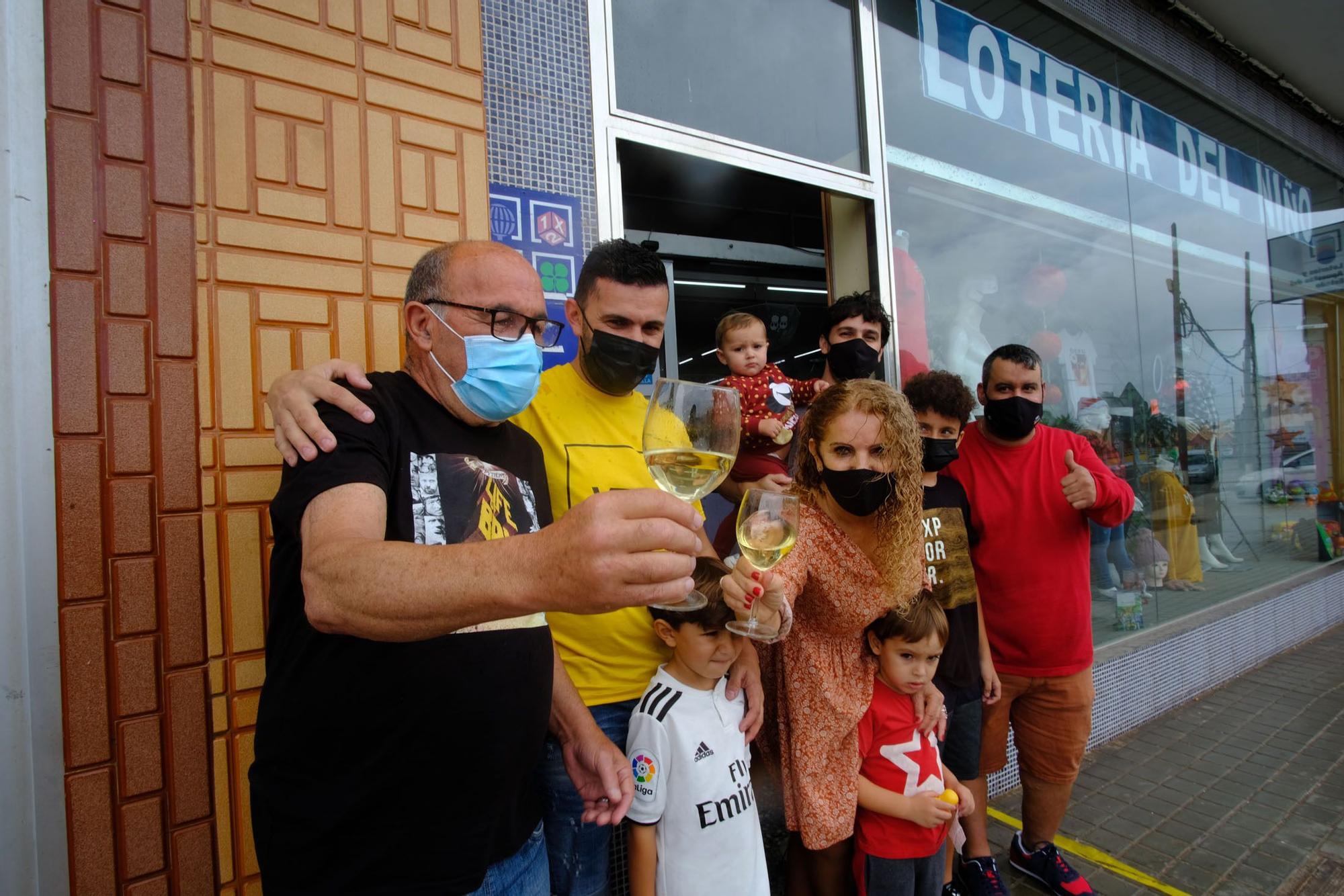 Celebración de la Lotería del Niño en Gran Canaria