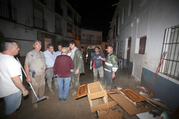 Inundaciones en Cañete