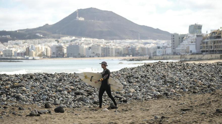 Callaos en La Cícer, en la playa de Las Canteras (Las Palmas de Gran Canaria)