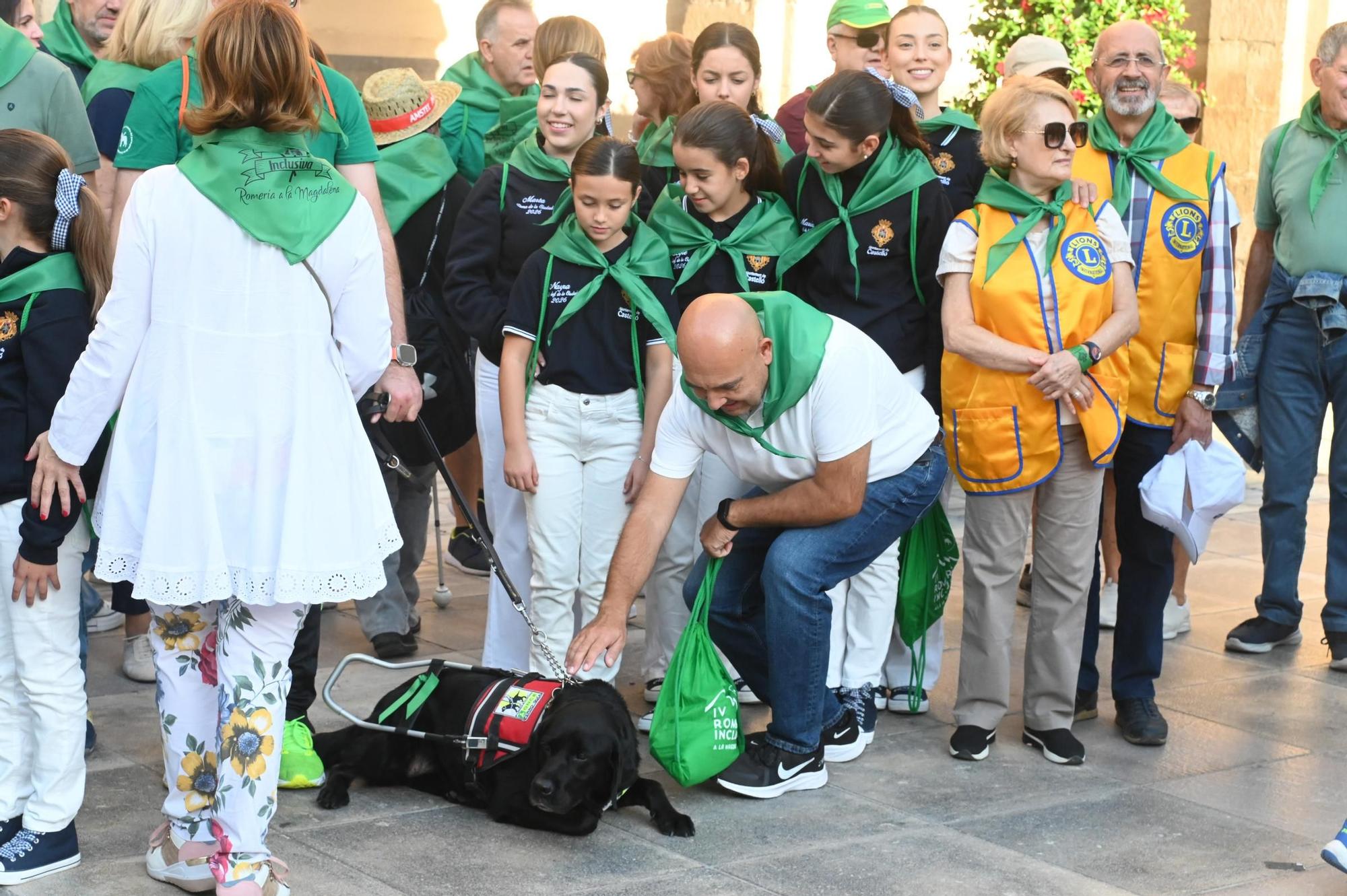 Las mejores imágenes de una romería inclusiva única en España celebrada en Castelló