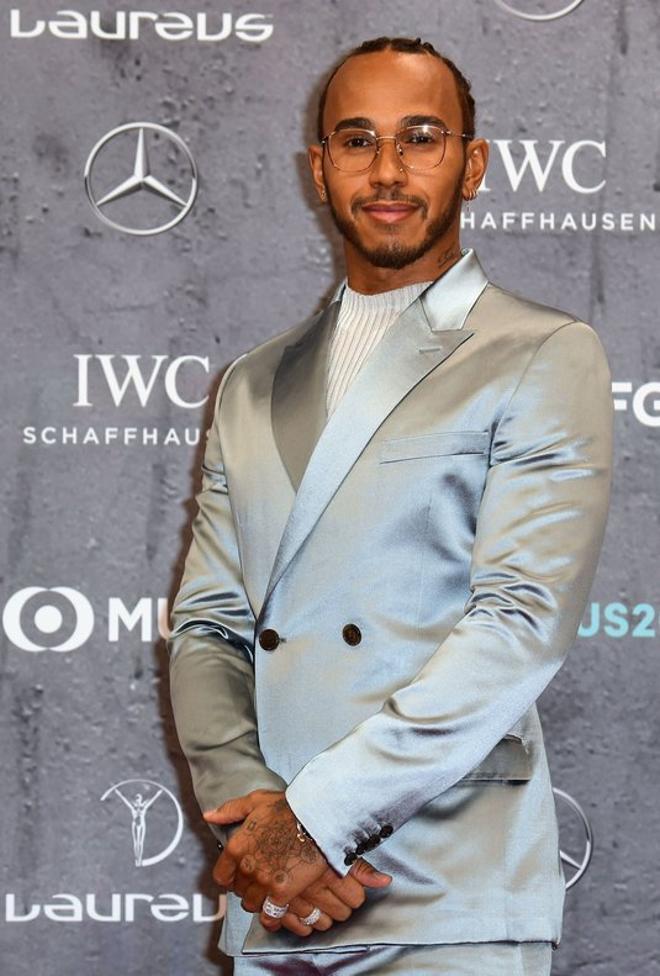 Lewis Hamilton en la Gala de los Premios Laureus celebrada en el Verti Music Hall en Berlin.