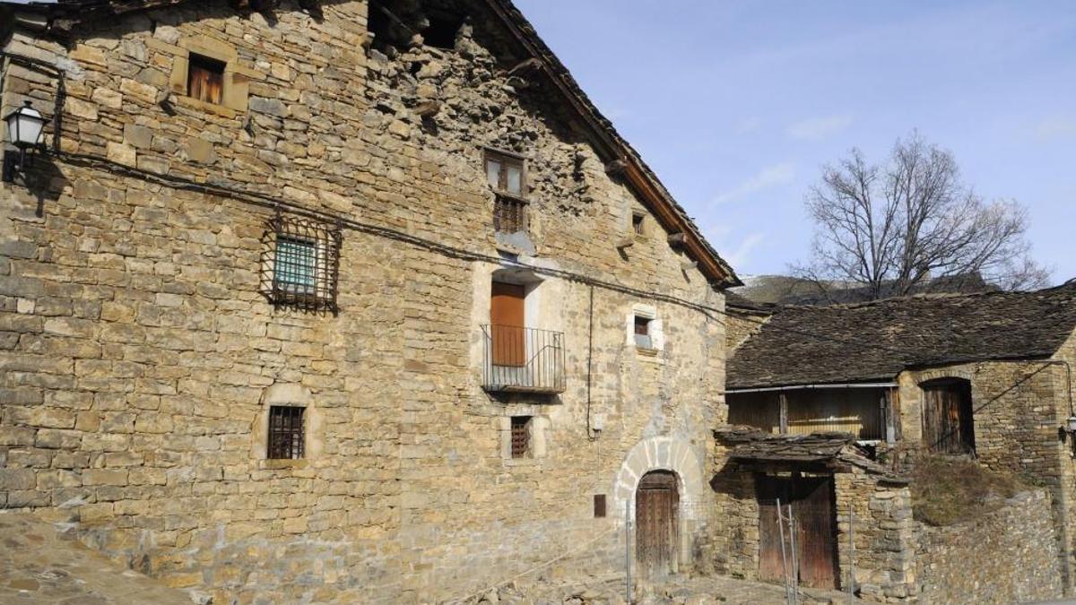 La Casa Ruba de Fanlo ha entrado en la Lista Roja del Patrimonio.