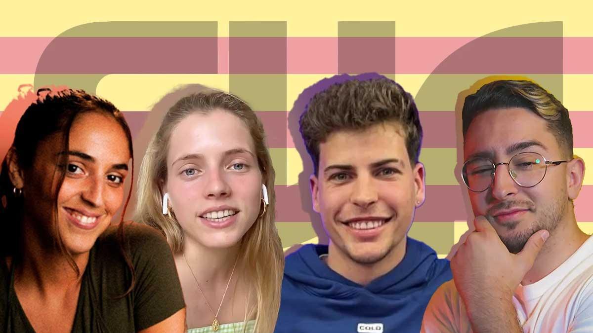 Alba Riera, Juliana Canet, Arnau Marín y Spursito, algunas de las caras de EVA, canal juvenil de 3Cat