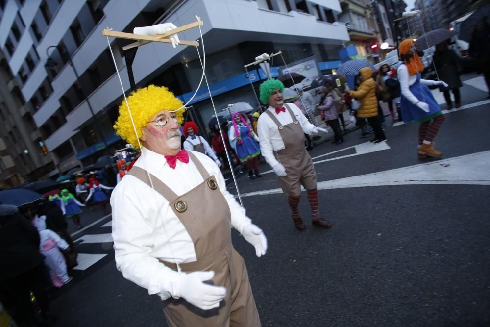 Desfile del martes de Carnaval en el Antroxu de Avilés