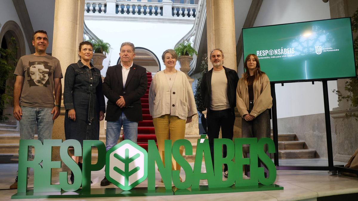 Presentación de la marca Responsábeis esta mañana.