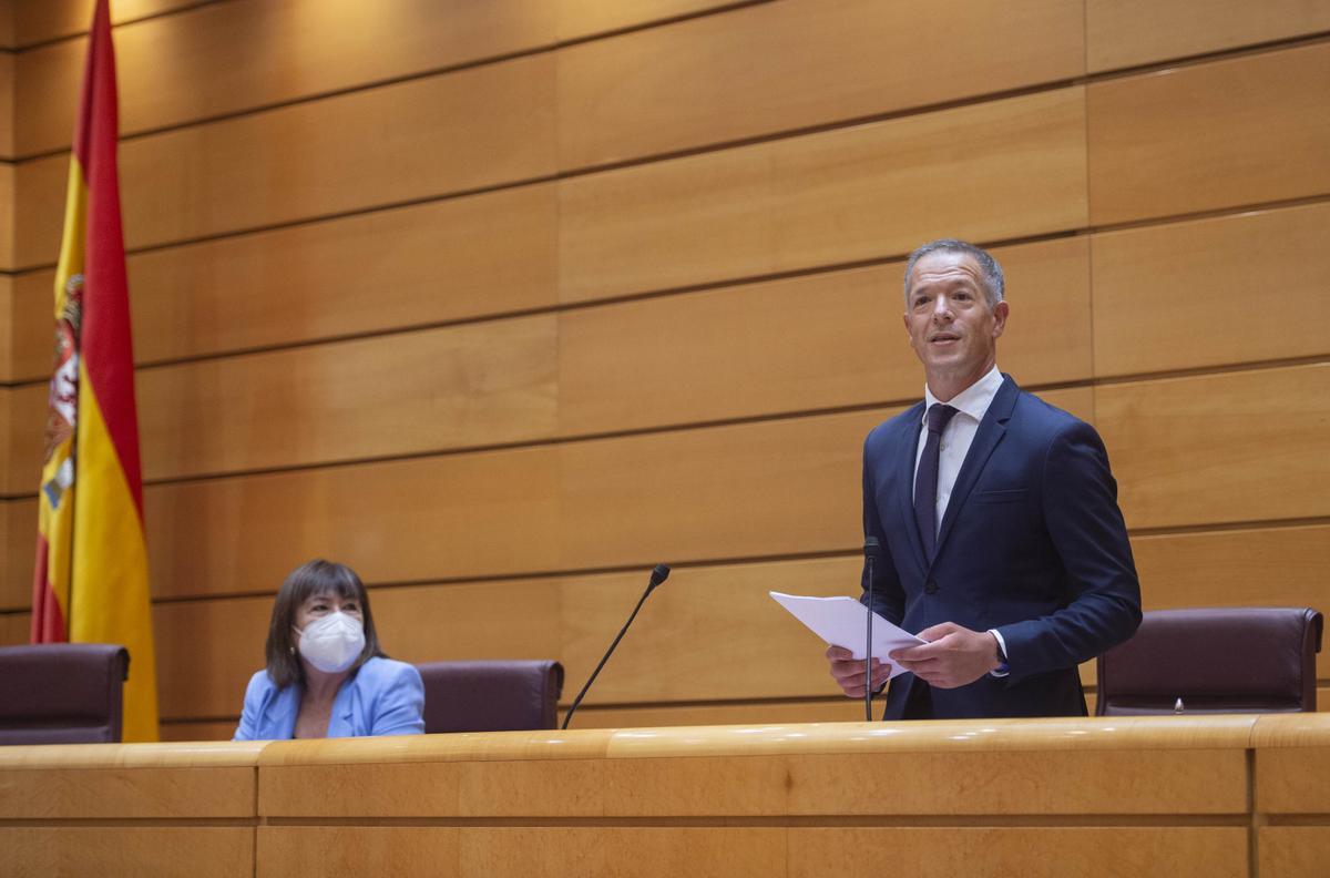 Ander Gil s’estrena com a president del Senat apel·lant a la moderació i a rebaixar la confrontació