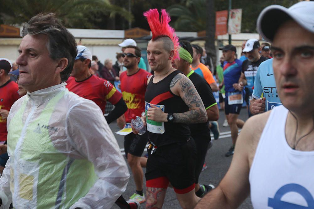 Las mejores imágenes de la Maratón de Málaga 2018