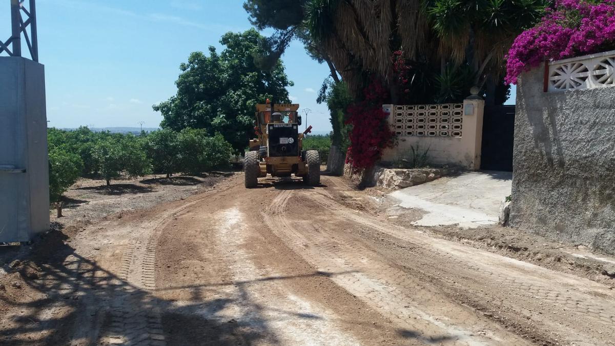 Trabajos en Riba-roja de Túria