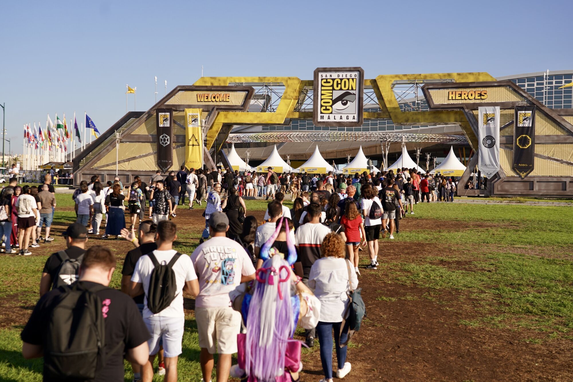 Jornada inaugural de la Comic-Con Málaga