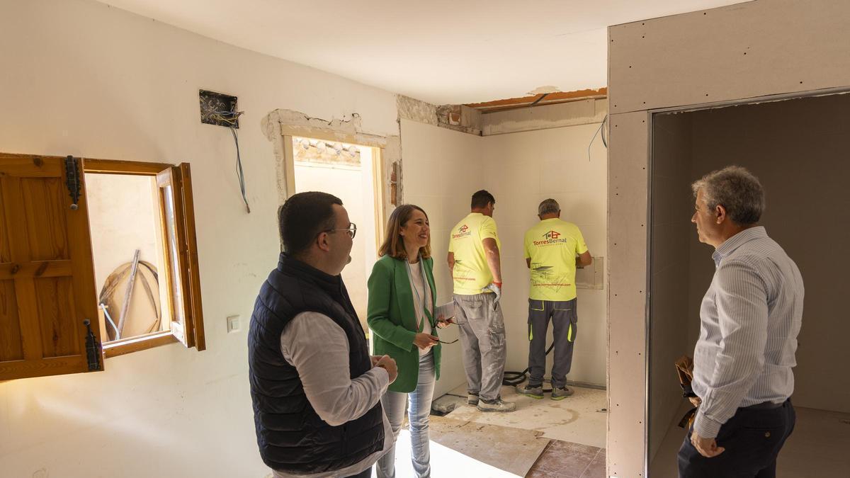 Obras de reforma y mejora en el albergue de las Fuentes en Caravaca