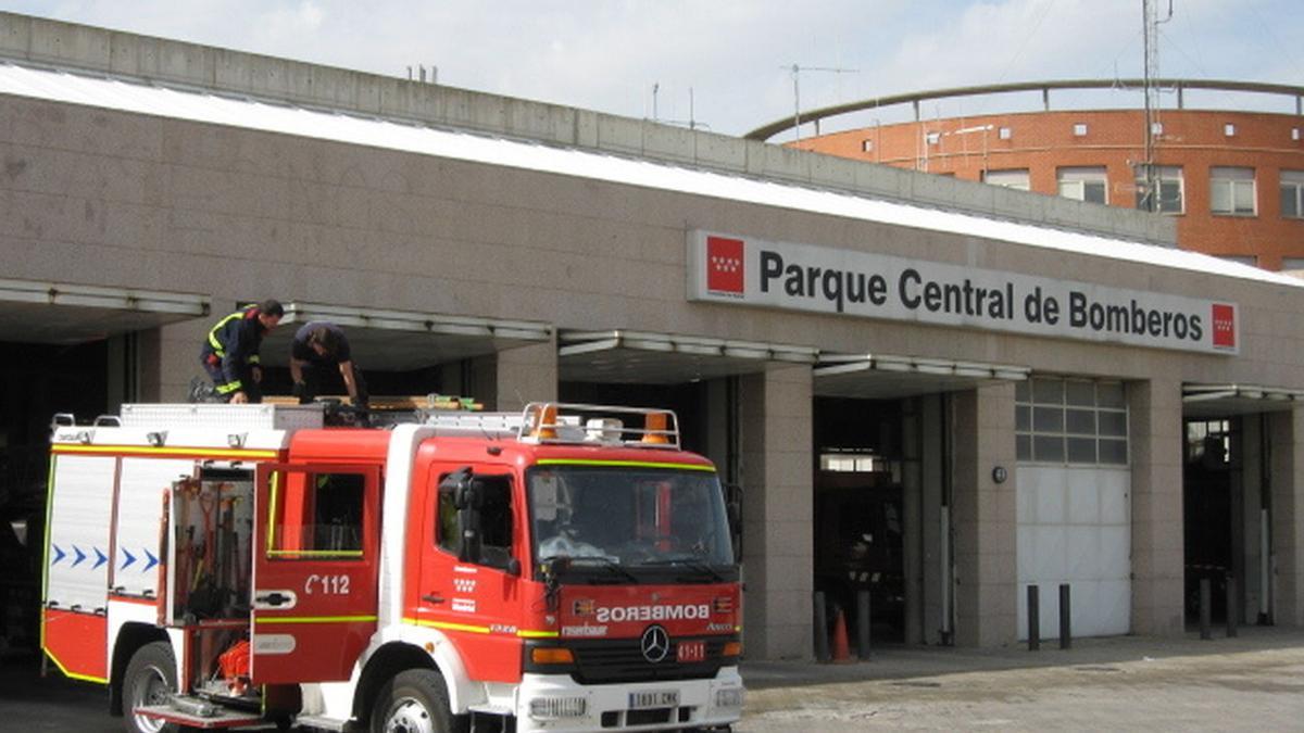 Parque bomberos en la Comunidad de Madrid